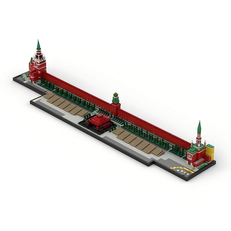 Kremlin Skyline MOC Building Kit | Historic Moscow Landmark Model - 3