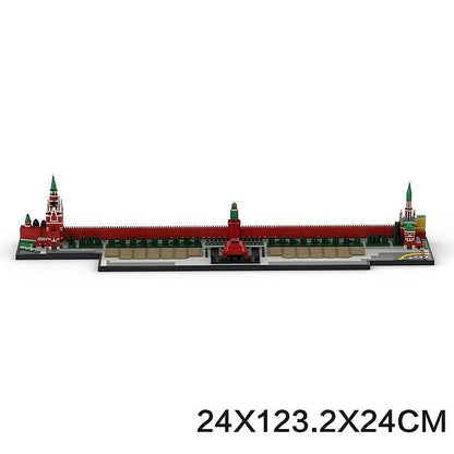 Kremlin Skyline MOC Building Kit | Historic Moscow Landmark Model - 5