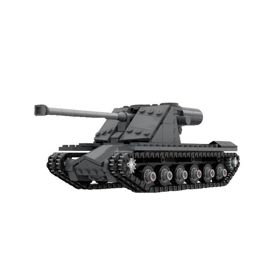 KRV Heavy Tank MOC Building Kit | Custom Military Armored Vehicle Model - 1