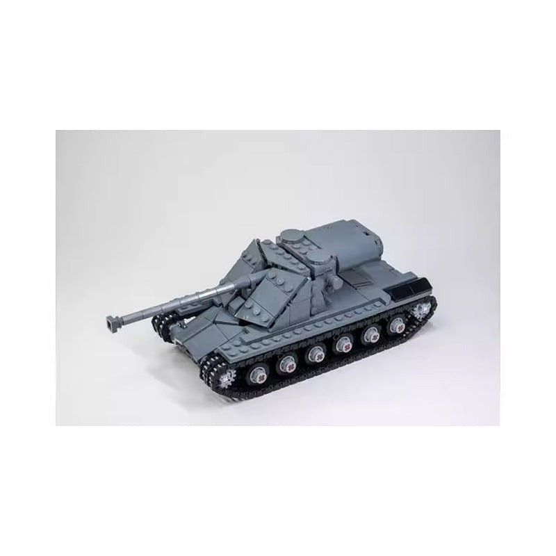KRV Heavy Tank MOC Building Kit | Custom Military Armored Vehicle Model - 2