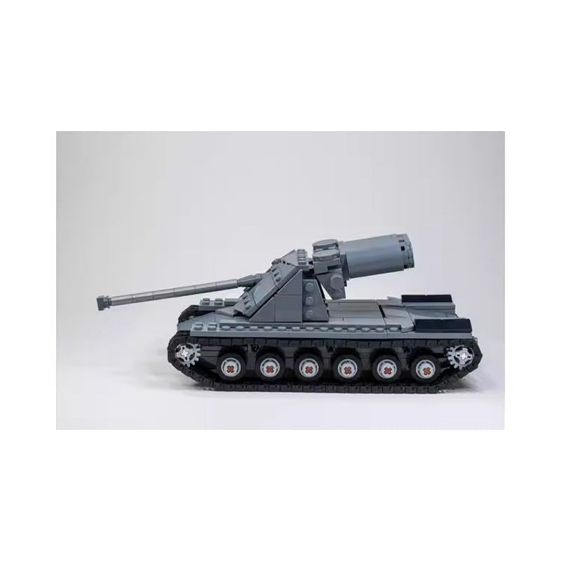 KRV Heavy Tank MOC Building Kit | Custom Military Armored Vehicle Model - 3