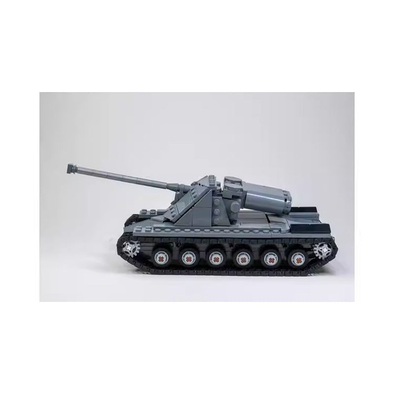 KRV Heavy Tank MOC Building Kit | Custom Military Armored Vehicle Model - 4