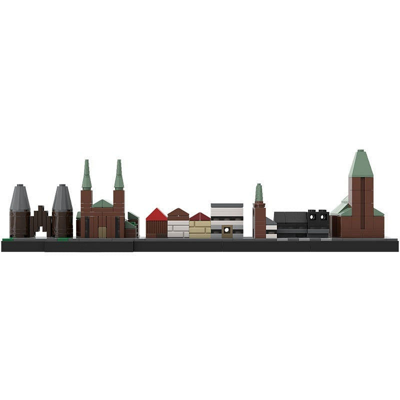 Lübeck Germany Skyline MOC Architecture Building Kit - 2