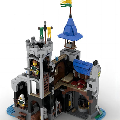 Lakeside Medieval Fortress MOC Castle Building Kit - 4