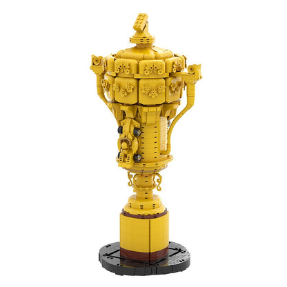 Large Motorsport Championship Trophy MOC Building Kit - 3