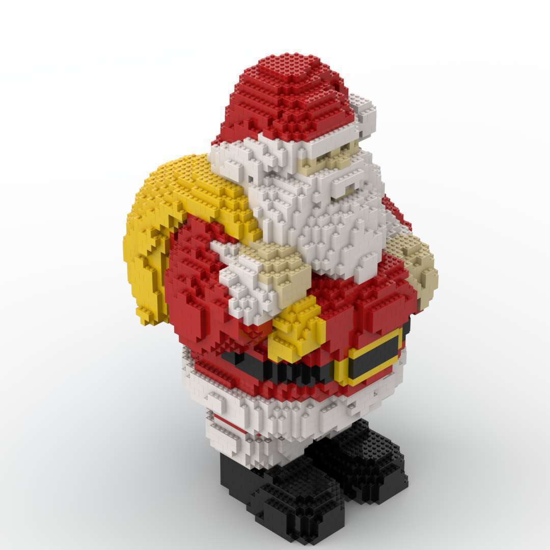 Large Santa Claus Building Kit | Compatible MOC - 1