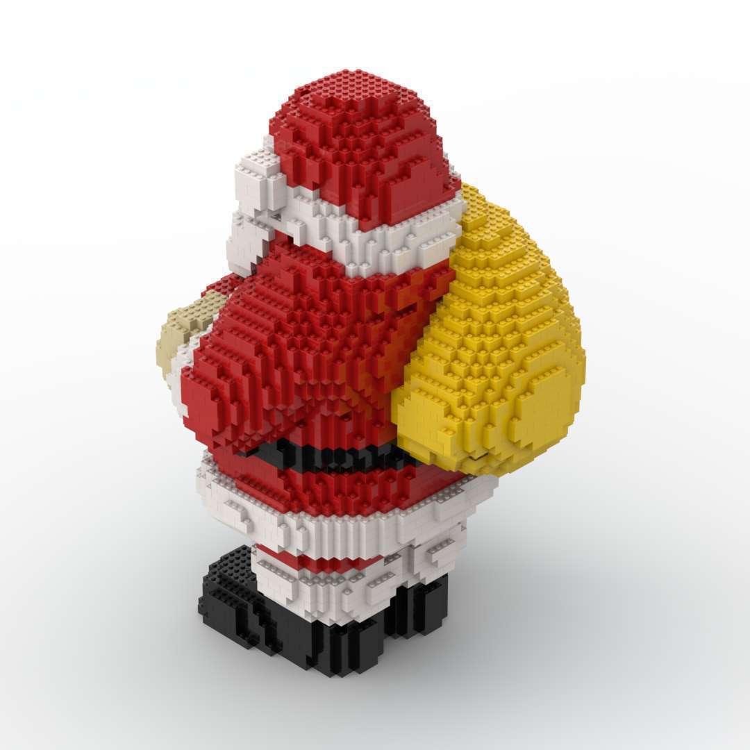 Large Santa Claus Building Kit | Compatible MOC - 3