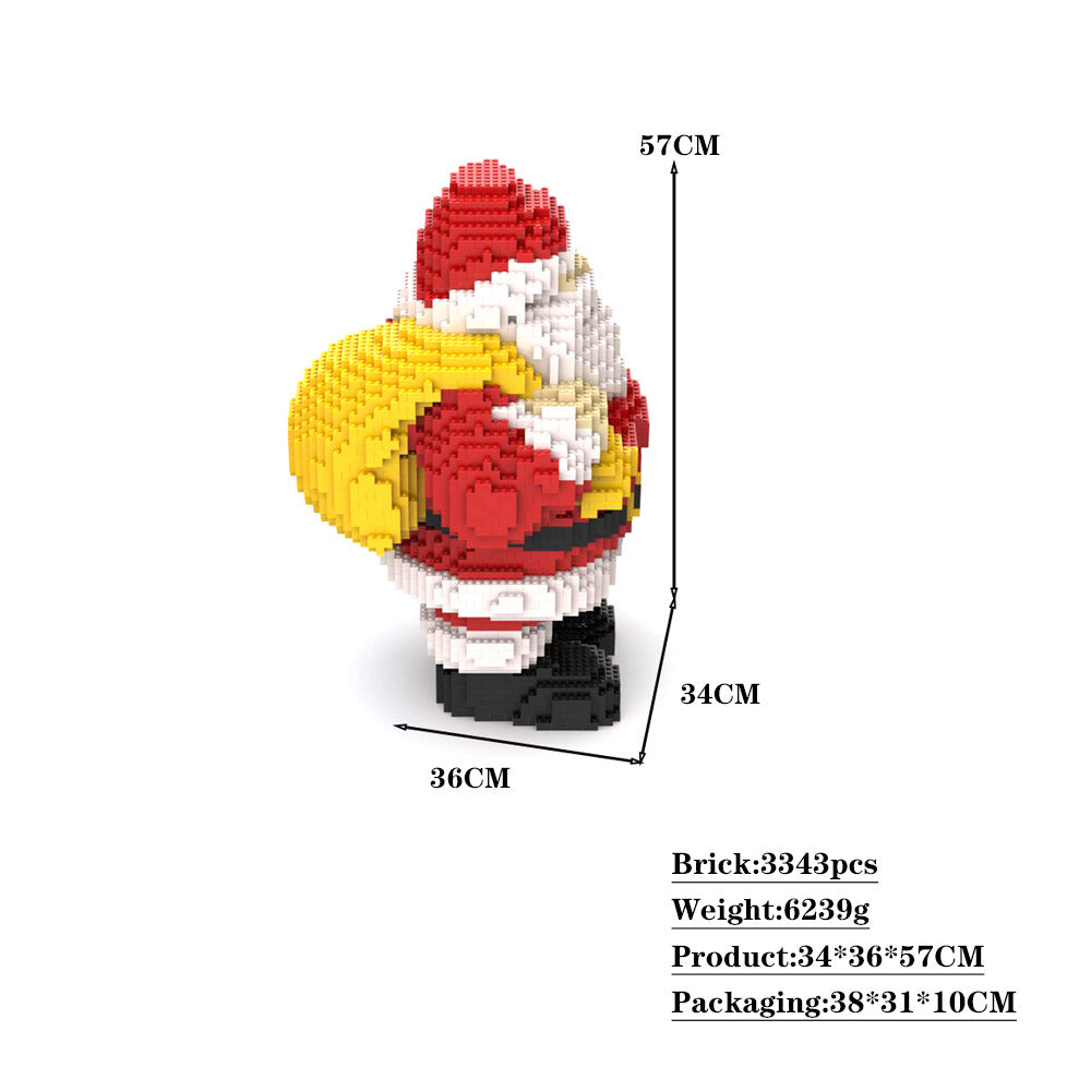 Large Santa Claus Building Kit | Compatible MOC - 4