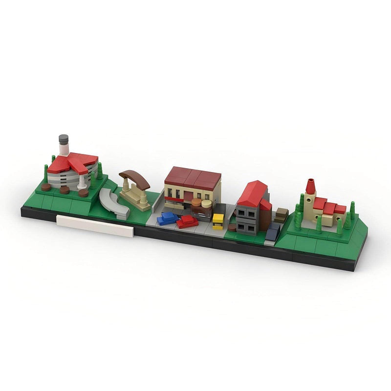 Las Vegas skyline Building Kit | LEGO-Compatible MOC - 1