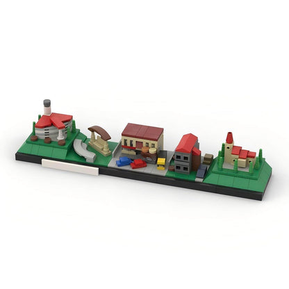 Las Vegas skyline Building Kit | LEGO-Compatible MOC - 1