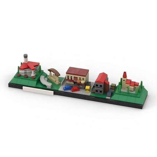 Las Vegas skyline Building Kit | LEGO-Compatible MOC - 1