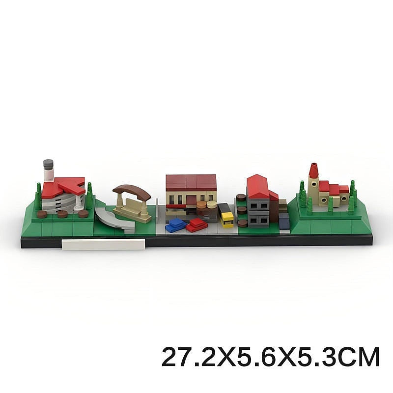 Las Vegas Skyline MOC Building Kit | City Architecture Display Model - 5