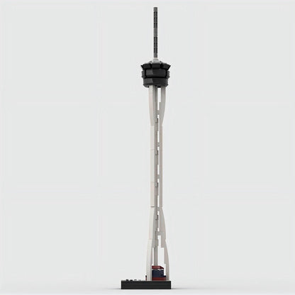 Las Vegas Stratosphere Tower MOC Skyscraper Building Kit Desert Landmark Model - 1