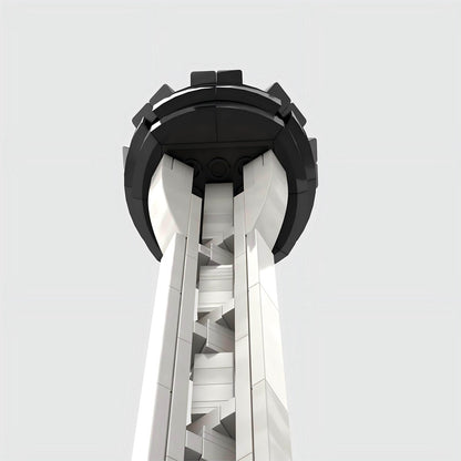 Las Vegas Stratosphere Tower MOC Skyscraper Building Kit Desert Landmark Model - 3