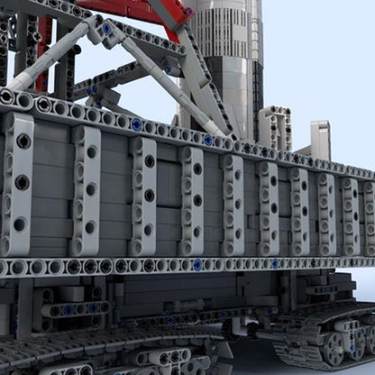 Launch Tower Mk I Crawler MOC Building Kit | Space Exploration Model - 6
