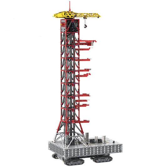 Launch Tower Mk I with Crawler Building Kit | LEGO-Compatible MOC - 1