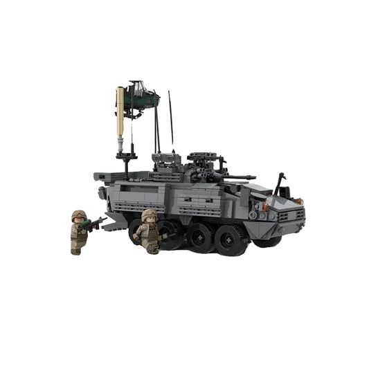LAV Infantry Armored Fighting Vehicle Building Kit | LEGO-Compatible MOC - 4
