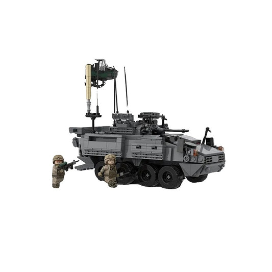 LAV Infantry Armored Vehicle MOC Building Kit | Military IFV Model - 1