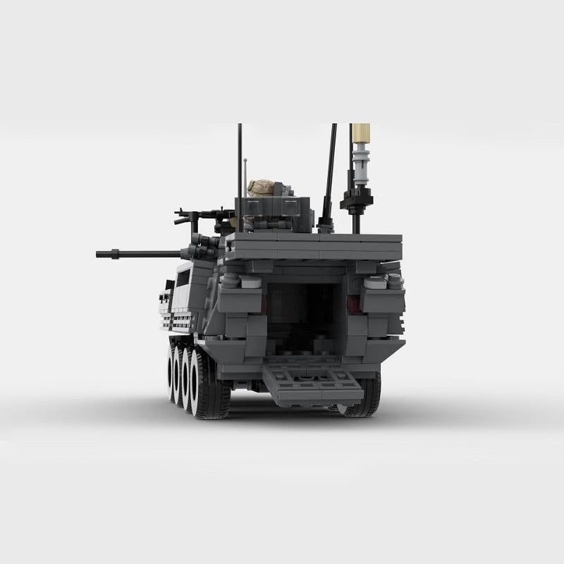 LAV Infantry Armored Vehicle MOC Building Kit | Military IFV Model - 2