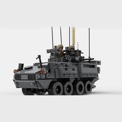 LAV Infantry Armored Vehicle MOC Building Kit | Military IFV Model - 4