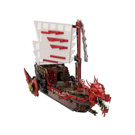 legacy destiny's bounty ship building set | lego compatible - 3