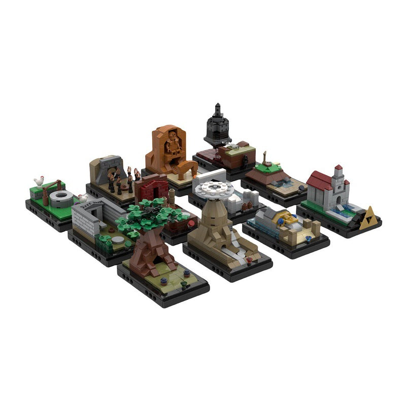Legendary Retro Video Game Dungeons Building Kit | LEGO-Compatible MOC - 2