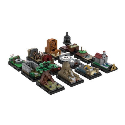 Legendary Retro Video Game Dungeons Building Kit | LEGO-Compatible MOC - 3