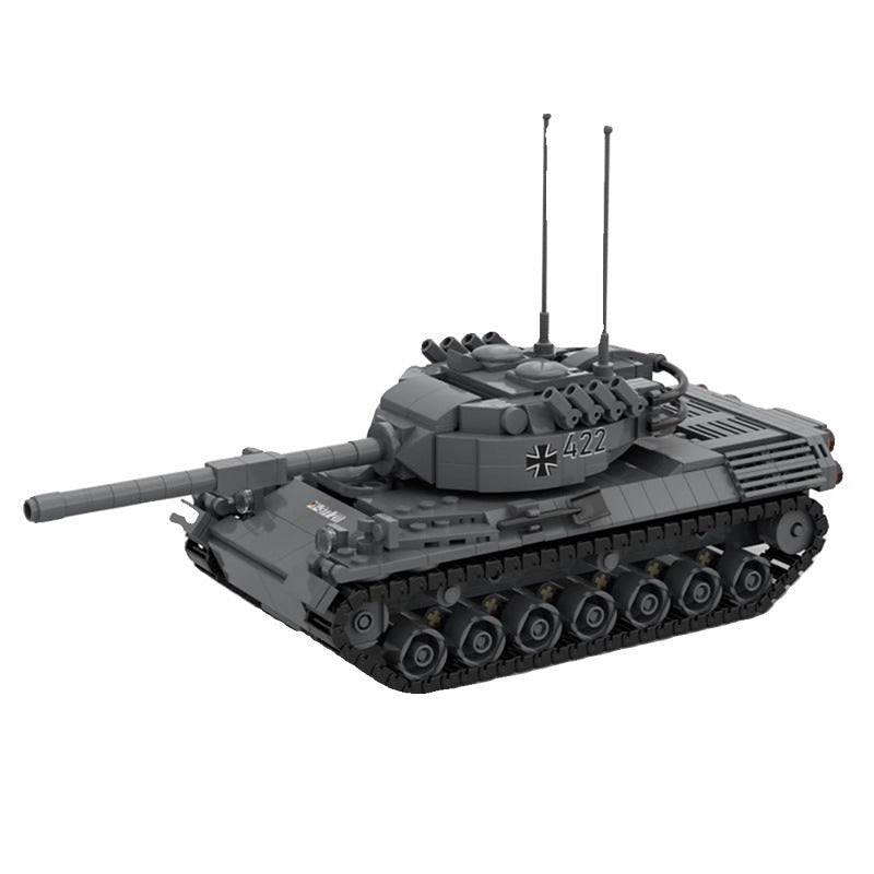 Leopard 1 Main Battle Tank MOC Building Kit | Cold War Armored Model - 1