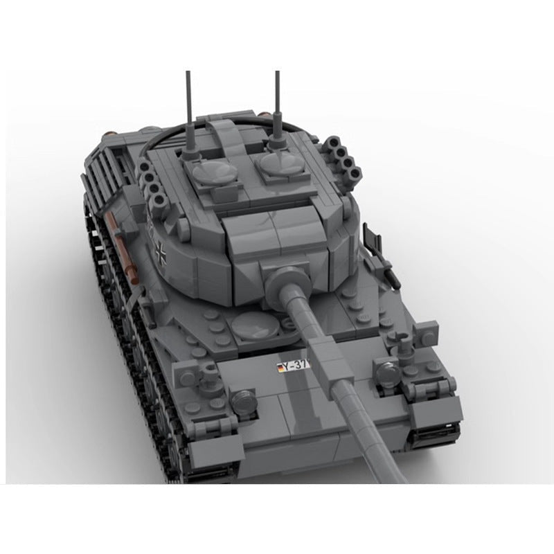 Leopard 1 Main Battle Tank MOC Building Kit | Cold War Armored Model - 3
