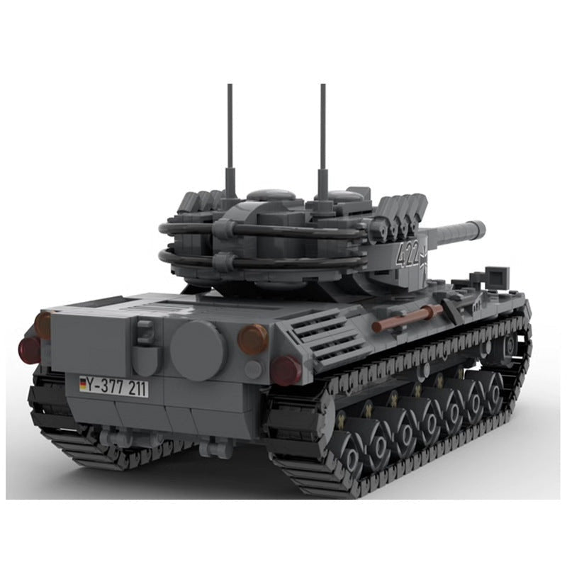 Leopard 1 Main Battle Tank MOC Building Kit | Cold War Armored Model - 5