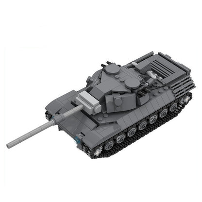 Leopard 1A1 MOC Main Battle Tank Building Kit | Cold War Armored Model - 1
