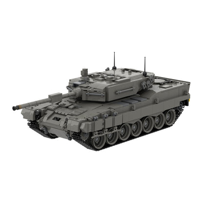 leopard 2 main battle tank building set | lego compatible - 5