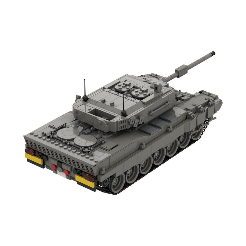 Leopard 2 Main Battle Tank MOC Building Kit – Armored Vehicle Model - 2
