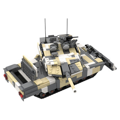 Leopard 2 PSO Main Battle Tank MOC Building Kit - 3
