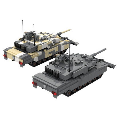 Leopard 2 PSO Main Battle Tank MOC Building Kit - 5
