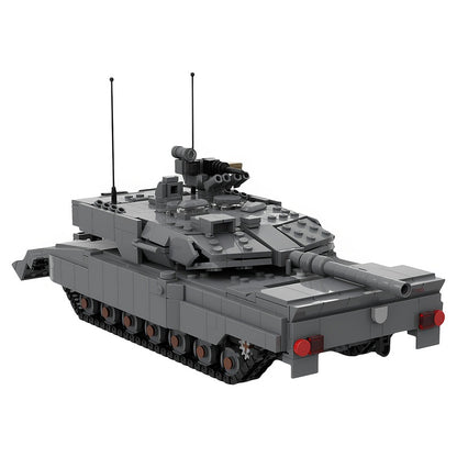 Leopard 2 PSO Main Battle Tank MOC Building Kit - 7