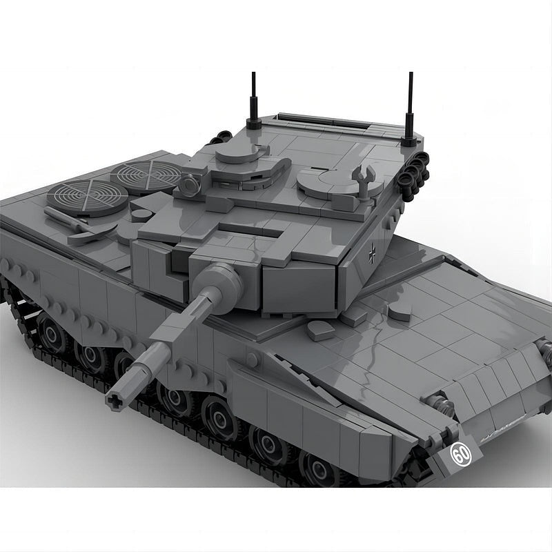 Leopard 2A4 MOC Main Battle Tank Building Kit | Modern Armored Model 1:35 - 2