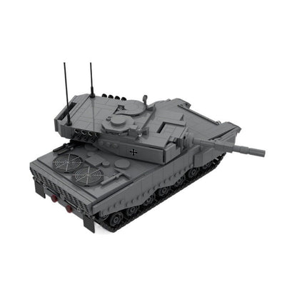 Leopard 2A4 MOC Main Battle Tank Building Kit | Modern Armored Model 1:35 - 3