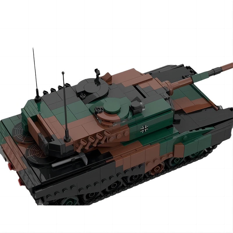Leopard 2A4 MOC Main Battle Tank Building Kit | Modern Armored Model 1:35 - 4