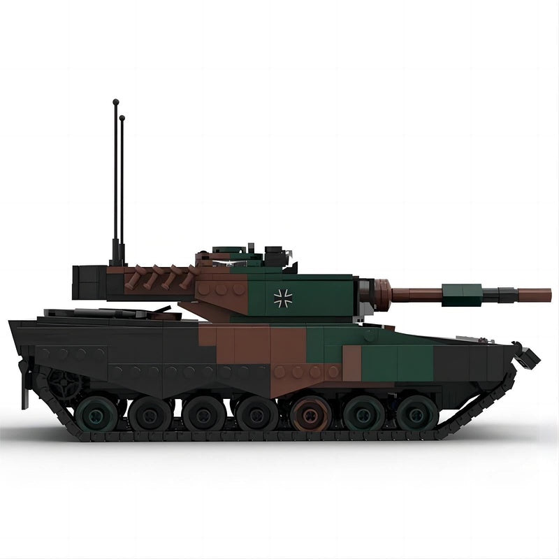 Leopard 2A4 MOC Main Battle Tank Building Kit | Modern Armored Model 1:35 - 5