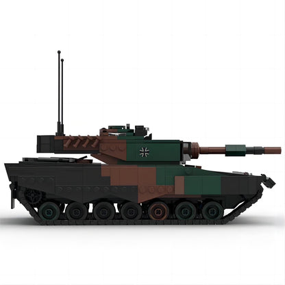 Leopard 2A4 Tank Building Kit | LEGO-Compatible MOC - 2