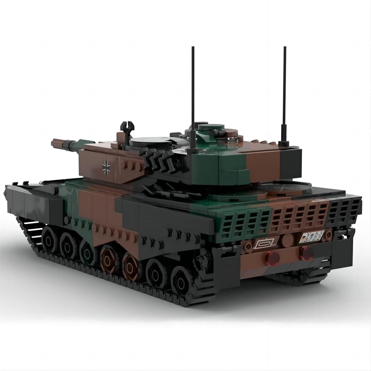 Leopard 2A4 Tank Building Kit | LEGO-Compatible MOC - 3
