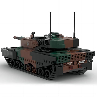 Leopard 2A4 Tank Building Kit | LEGO-Compatible MOC - 3