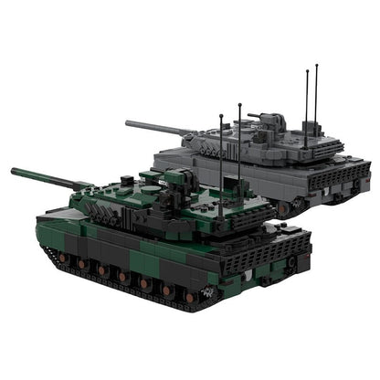 Leopard 2A8 Tank MOC Building Kit | Modern Main Battle Vehicle Model - 1