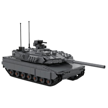 Leopard 2A8 Tank MOC Building Kit | Modern Main Battle Vehicle Model - 2