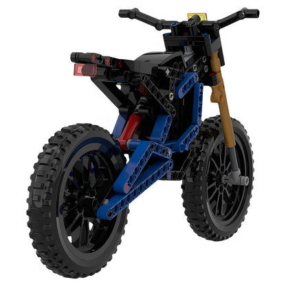 Light Electric Enduro Dirt Bike MOC Building Kit - 3