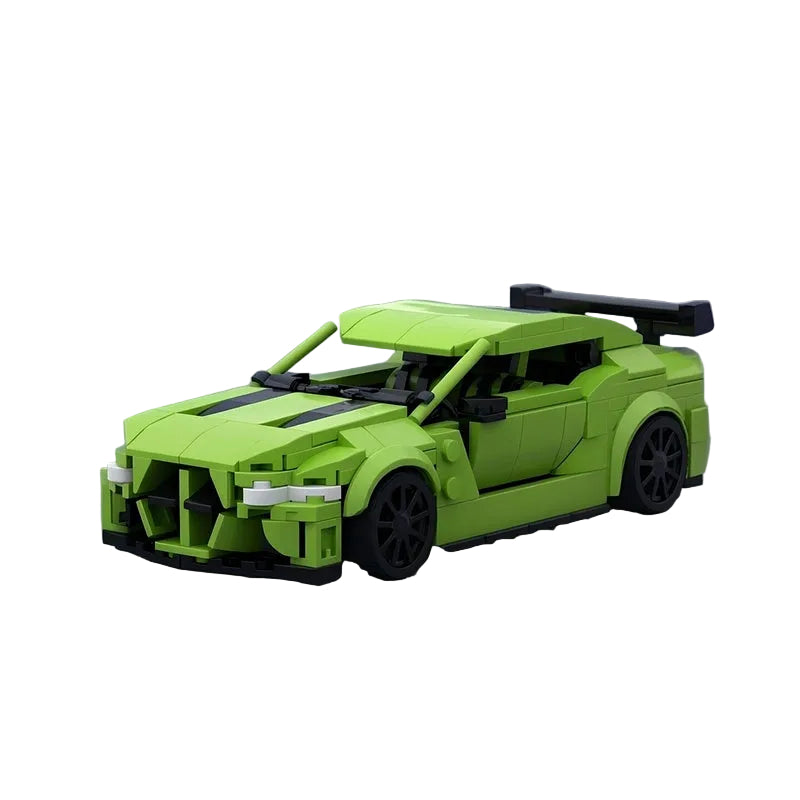 Lime Green G82 Performance Coupe MOC Building Kit - 1
