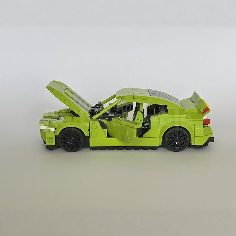 Lime Green G82 Performance Coupe MOC Building Kit - 4