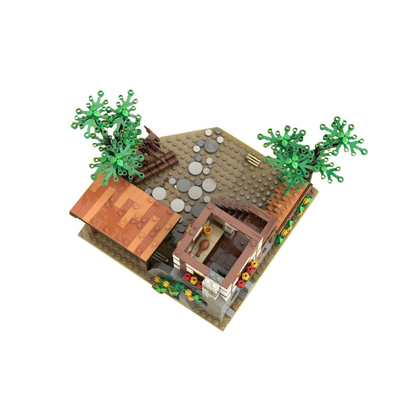 Lion Kingdom Knights Archery Range Building Kit | Compatible MOC - 1