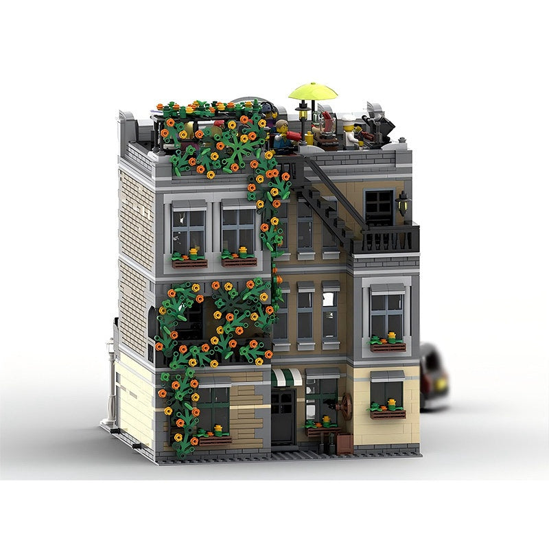 Lion Pub Modular Building Kit | LEGO-Compatible MOC - 2